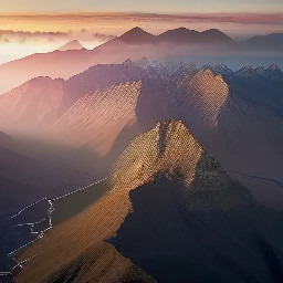 9:16 vertical composition, hyperrealistic Andean landscape inspired by Ayacucho, Peru, aerial drone perspective overlooking vast mountain valleys, majestic glacier-covered peaks in the background, layered Andean mountains fading into atmospheric haze, golden hour lighting casting soft warm tones across the terrain, dramatic clouds and mist drifting between peaks, lush highland textures with subtle vegetation and rocky slopes, cinematic depth of field, ultra-detailed, volumetric lighting, HDR, 8k resolution, breathtaking and mesmerizing atmosphere, National Geographic style, sharp focus, realistic colors, epic scale